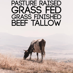 Grass-Fed Beef Tallow Superfood | Pasture-Raised and Vitamin-Rich | 3000mg Softgels