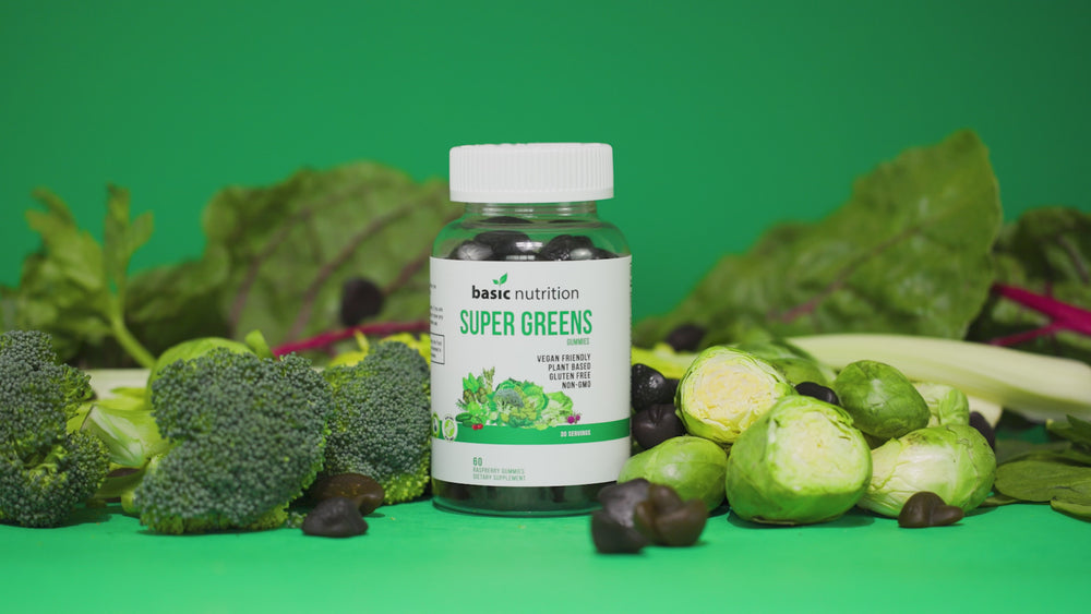 
            
                Load and play video in Gallery viewer, SuperGreens Gummies For Digestive, Immune and Liver Functions | Nutrient-Rich With 8 Specialty Blends
            
        